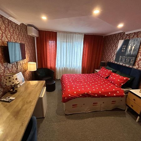 Apartmán Garsoniera Panoramic Bacău Exteriér fotografie
